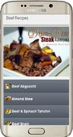 Beef Recipes plakat