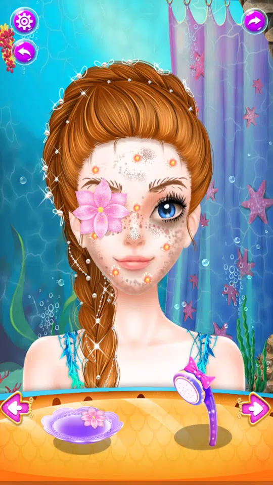 Download do APK de Jogo de maquiagem da princesa sereia e vestir