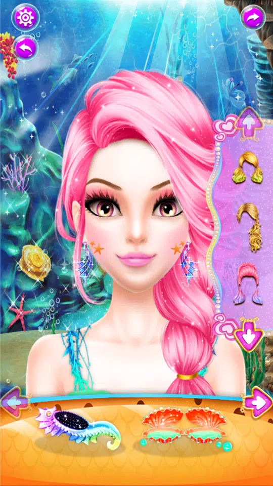 Download do APK de Jogo de maquiagem da princesa sereia e vestir