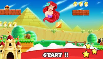 Ariel Princess Mermaid Runner Screenshot 2