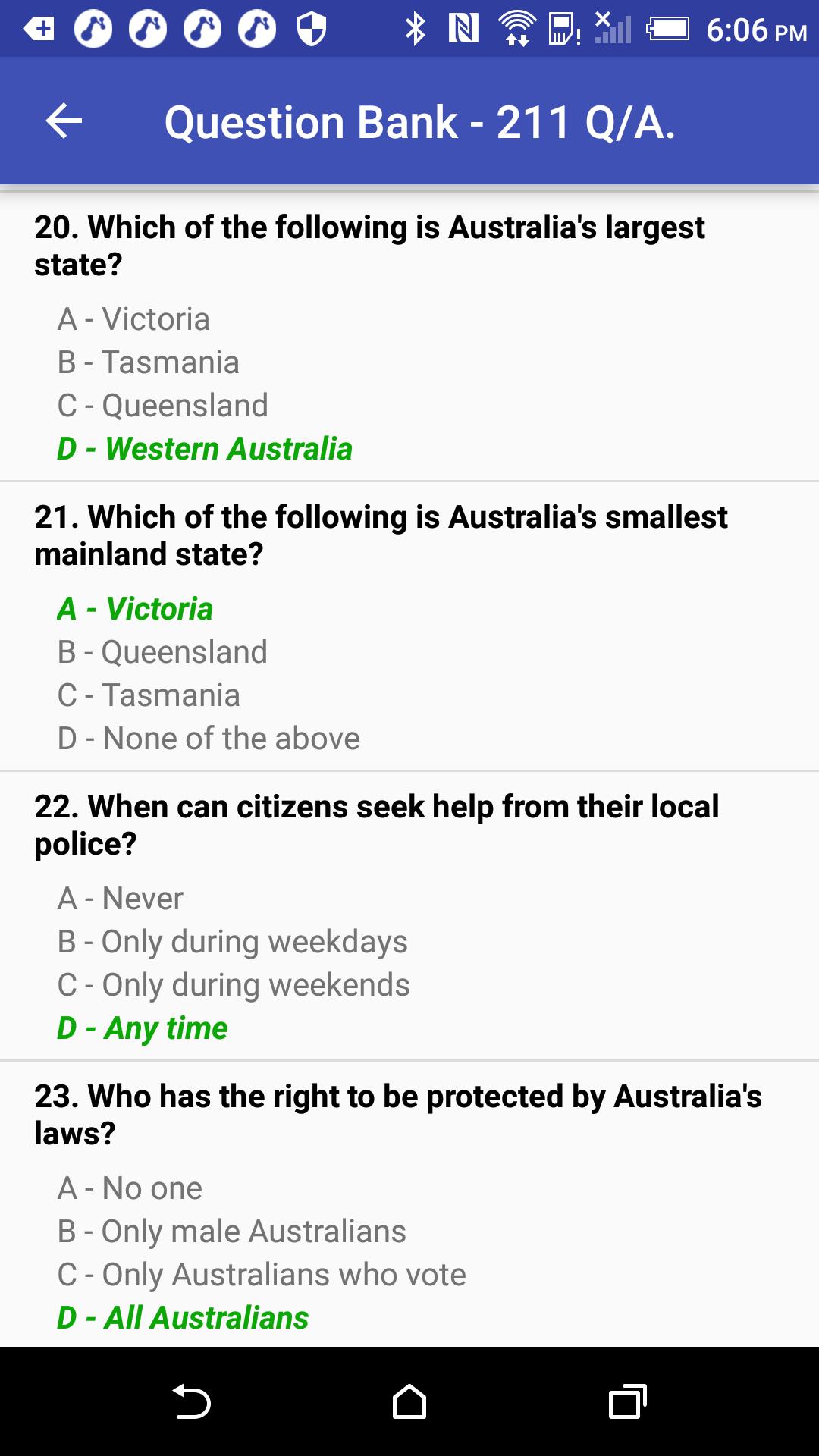 Australian Test for Android - APK