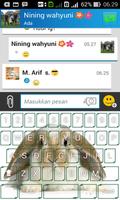 Cute Rabbit Keyboard Themes screenshot 2