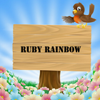 Kartun Ruby Rainbow icône