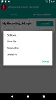 Advanced sound recorder screenshot 3