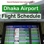 Dhaka Airport Flight Time icône
