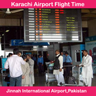 Karachi Airport Flight Time Zeichen