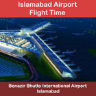 Islamabad Airport Flight Time ไอคอน