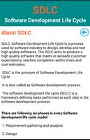 Software Development Life Cycle capture d'écran 1