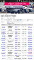 Singapore Airport Flight Time capture d'écran 1