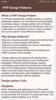 PHP Design Pattern Tutorial capture d'écran 1