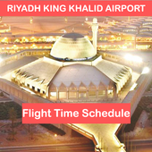 Riyadh Airport Flight time icon