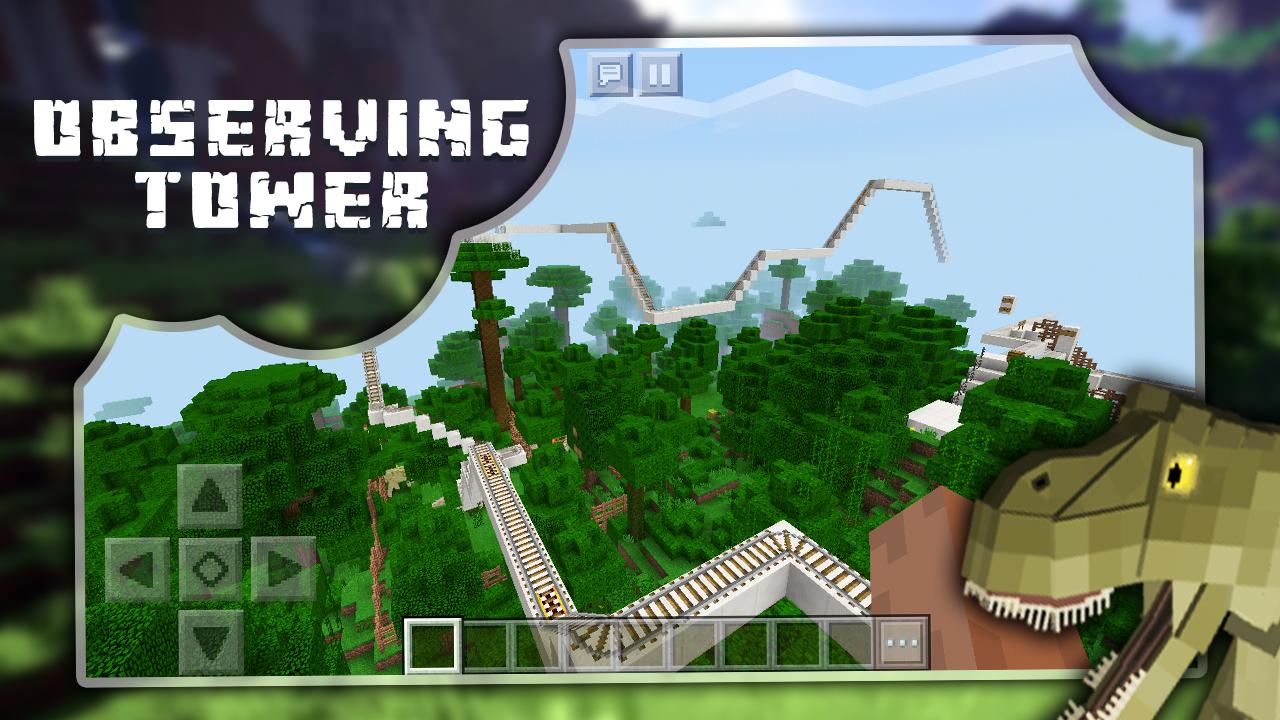 Jurassic Minecraft World MCPE APK for Android Download