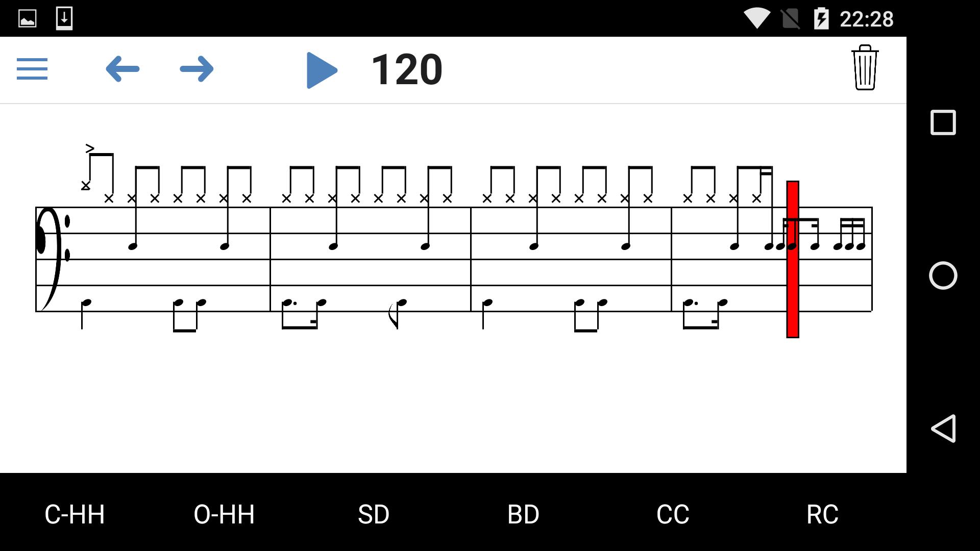 Android 用の ドラム譜作成アプリ Dscore Apk をダウンロード