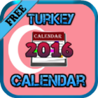 Turkey Calendar 2016 icône