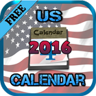 USA Calendar 2016 icon