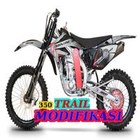 350 Modifikasi Motor Trail โปสเตอร์