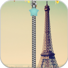 Paris Zipper Lock Screen Zeichen