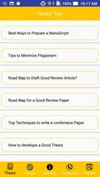 Thesis Tips Ekran Görüntüsü 2