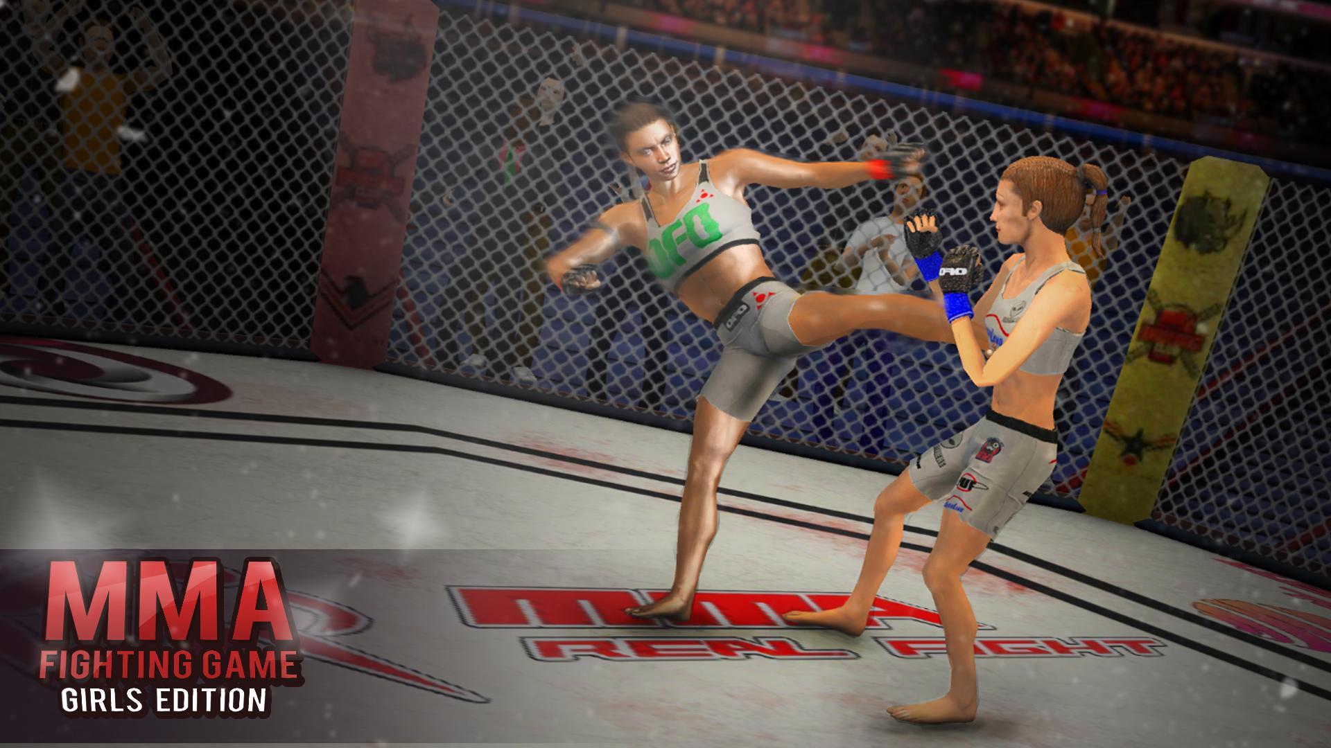 MMA Fighting Games: Girls Edition постер.