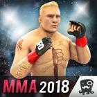 MMA Kämpfen Spiele Zeichen