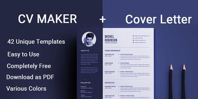 Curriculum vitae App CV Builder Resume CV Maker-poster