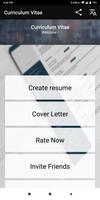 Curriculum vitae App CV Builder Resume CV Maker 스크린샷 1