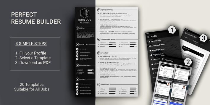 free resume builder cv maker templates formats app for android apk