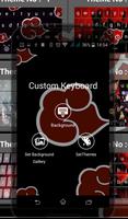 Akatsuki Keyboard Theme Custom 截圖 3