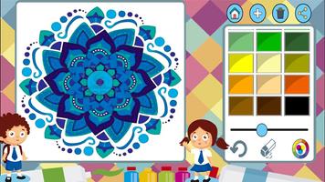 Peinture et couleurs mandalas capture d'écran 2