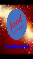 Food Online App Affiche
