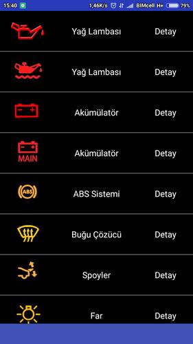 Android Icin Arac Gosterge Lambalari Apk Yi Indir
