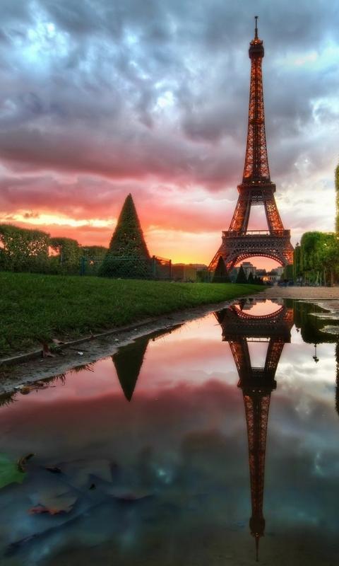 Tema Della Torre Eiffel Di Parigi 3d Rosa For Android Apk Download
