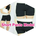 Pantalones cortos para mujeres icono