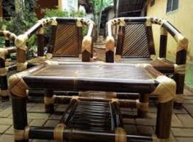 Bamboo Chair Design Ideas โปสเตอร์