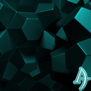 Theme Xperien Cubes Teal APK