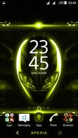 Alien Lemon Xperien Theme постер