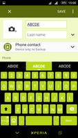 Alien Lemon Xperien Theme скриншот 2
