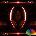 Alien Red Xperien Theme иконка