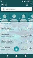 Delight Aqua XZ Theme Xperia تصوير الشاشة 2