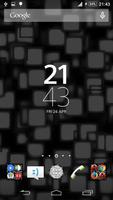 Xperien Theme Black Tiles постер