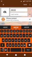 Delight Black XZ Theme Xperien اسکرین شاٹ 1