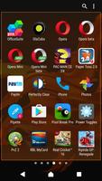 Delight Black XZ Theme Xperien ảnh chụp màn hình 3