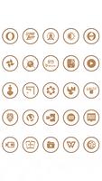 Brown On White Icons By Arjun Arora تصوير الشاشة 2