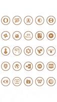 Brown On White Icons By Arjun Arora capture d'écran 2