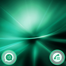 Galactic Emerald Xperien Theme APK