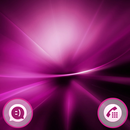 Galactic Pink Xperien Theme APK