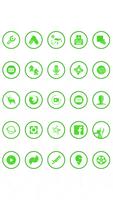 Green On White Icons By Arjun  capture d'écran 1