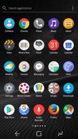 Dark Desert Night Theme Xperia ảnh chụp màn hình 2