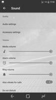 Dark Desert Night Theme Xperia ảnh chụp màn hình 3