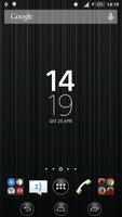 Stripes Dark 2 Xperien Theme постер